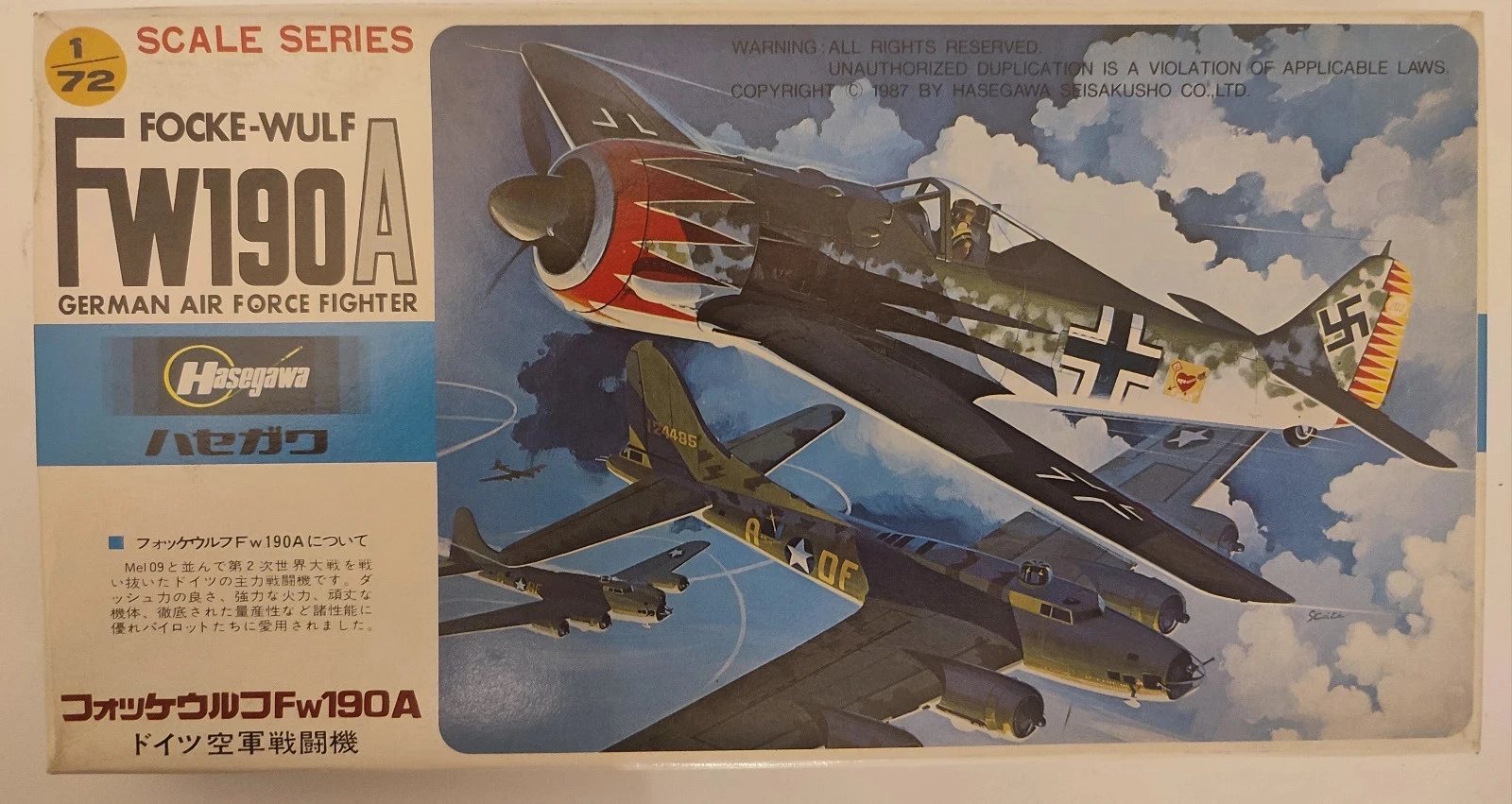 Hasegawa Focke-Wulf FW190A 1:72